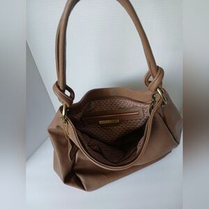 Antik Kraft Amara Hobo Bag light mauve brown Vegan Leather